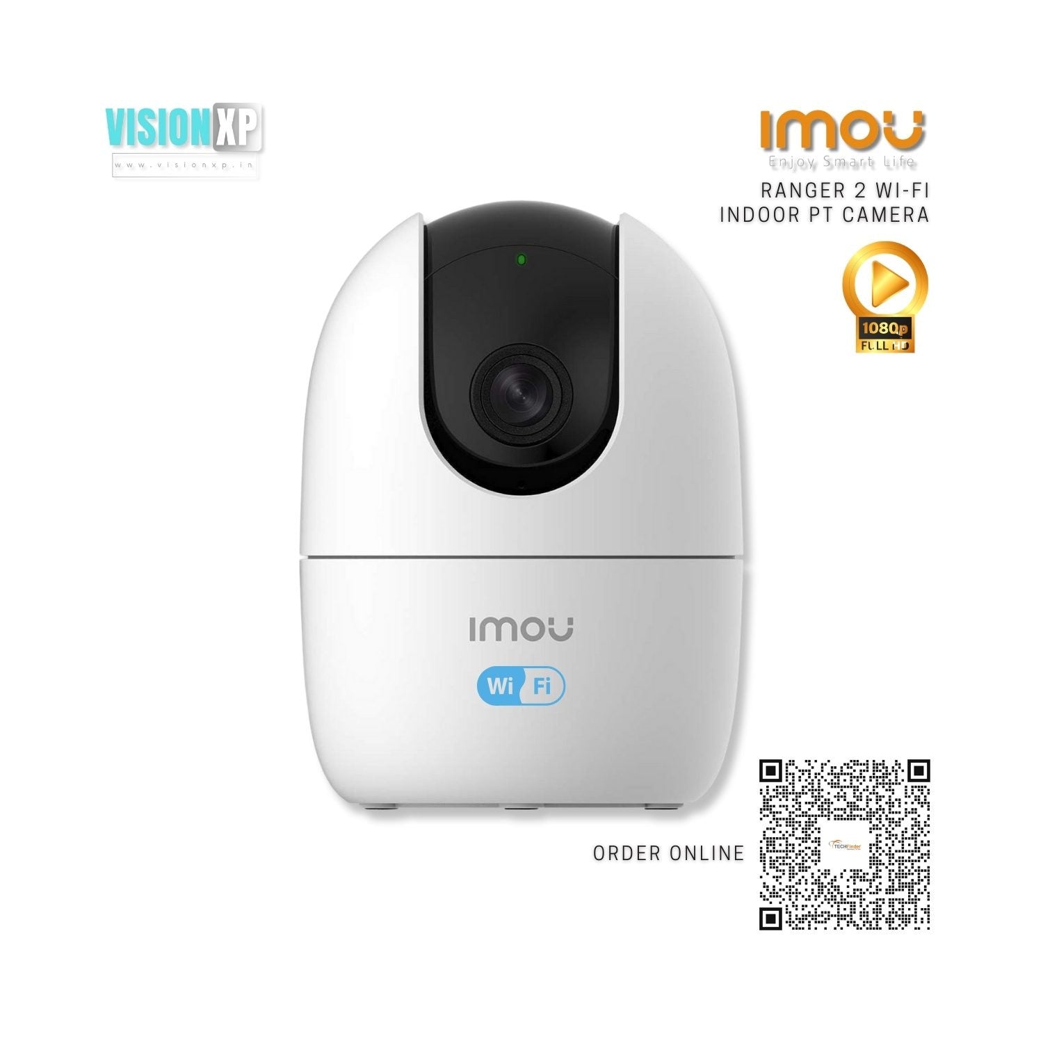 Imou Ranger 2 1080P H.265 Wi-Fi Pan & Tilt Camera Imou Ranger 2 1080P H.265 Wi-Fi Pan & Tilt Camera